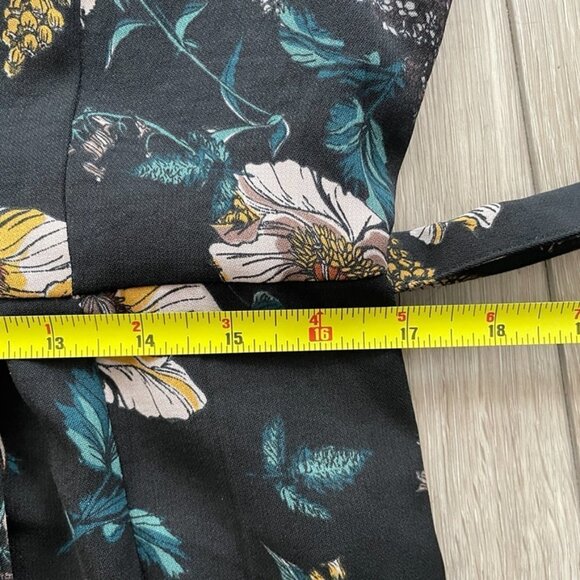 Frank & Oak Floral Black Mini Dress - Picture 13 of 13